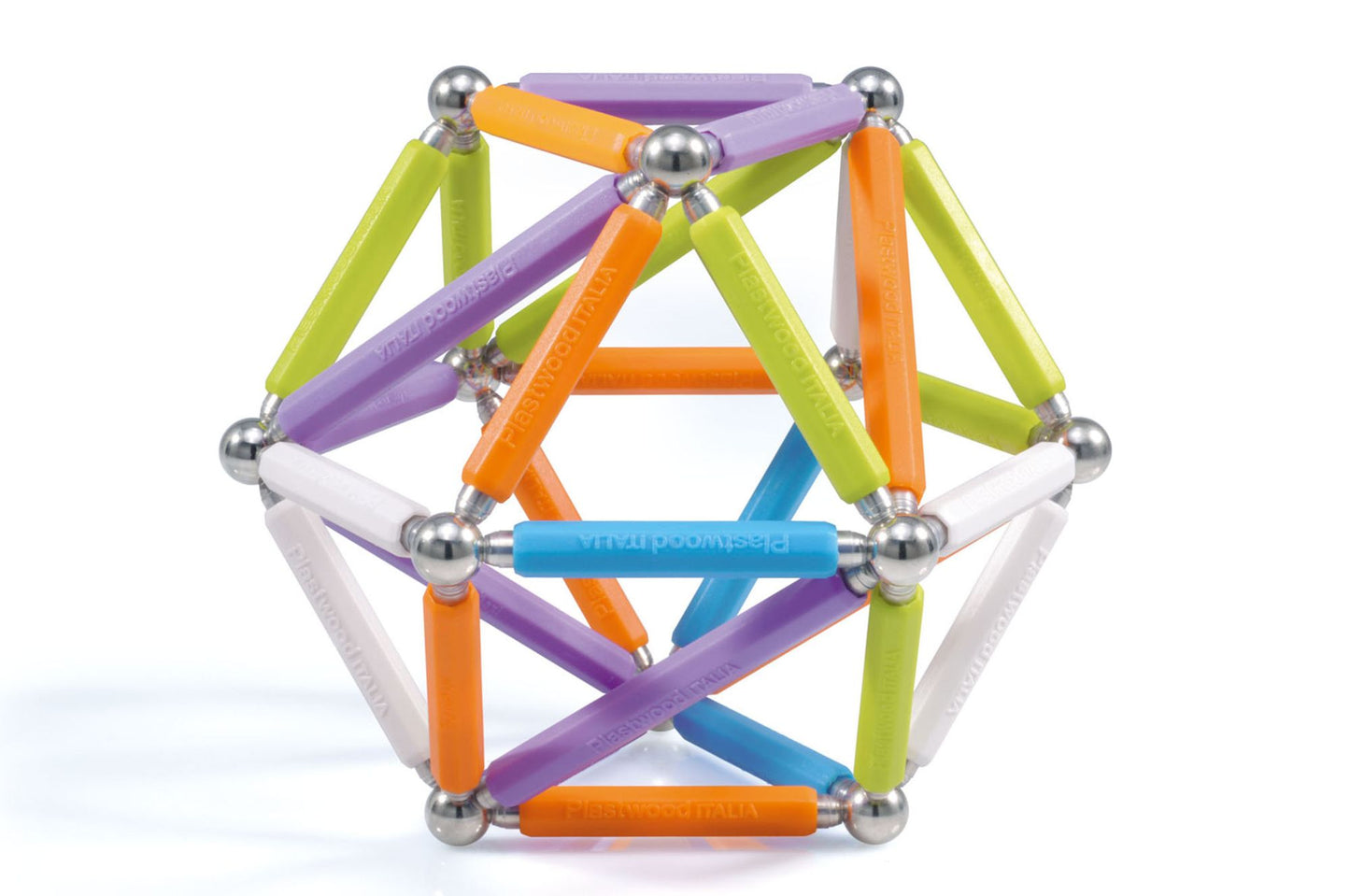 Supermag Maxi Neon 66 Magnetic Building Set