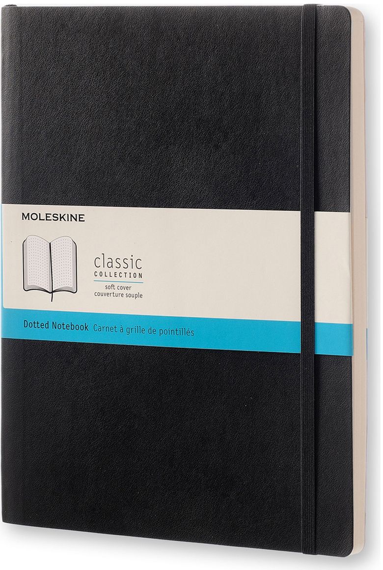 Moleskine Notebook Extra Large Dotted Black Soft Cover