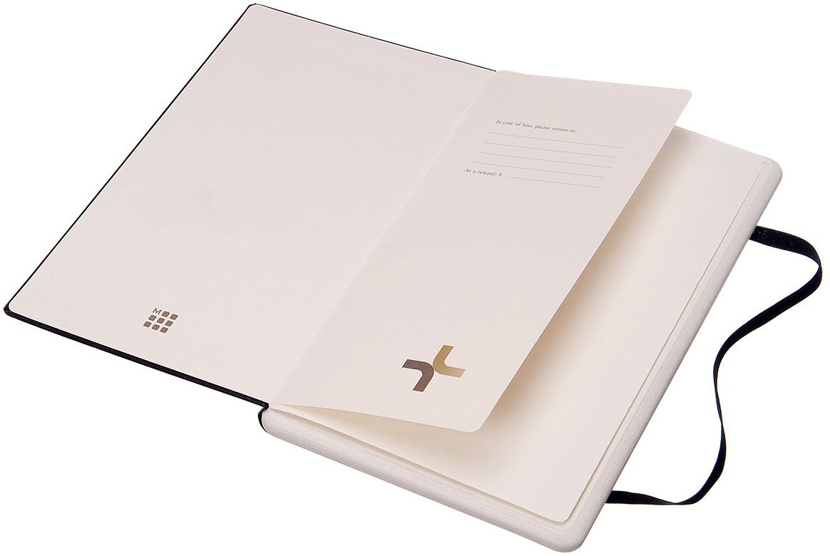 Moleskine Paper Tablet, Black with Plain pages