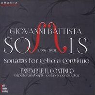 Giovanni Battista Somis: Sonatas for Cello & Continuo