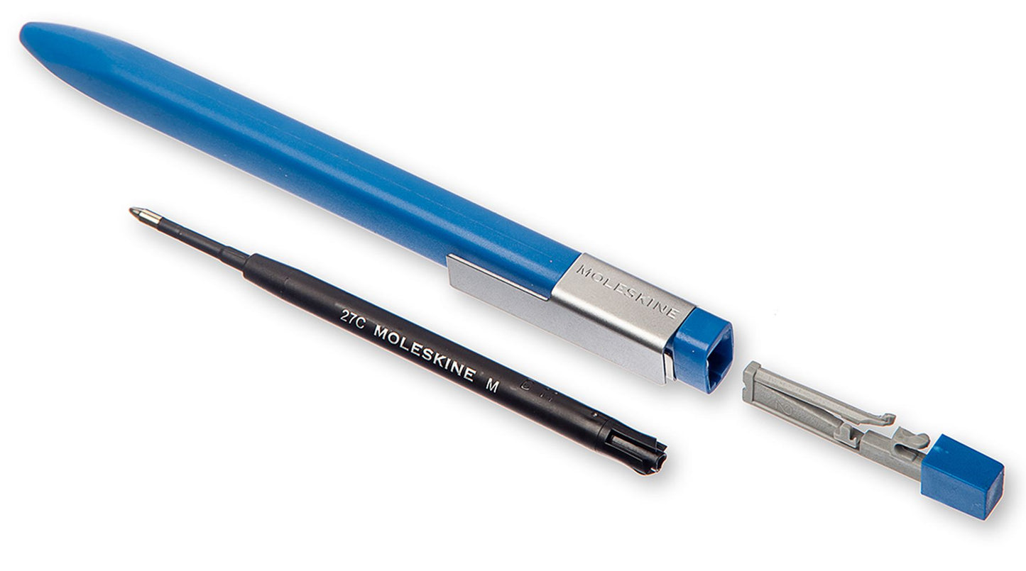 Moleskine Classic Click Ball Pen Royal Blue, Large 1.0 mm