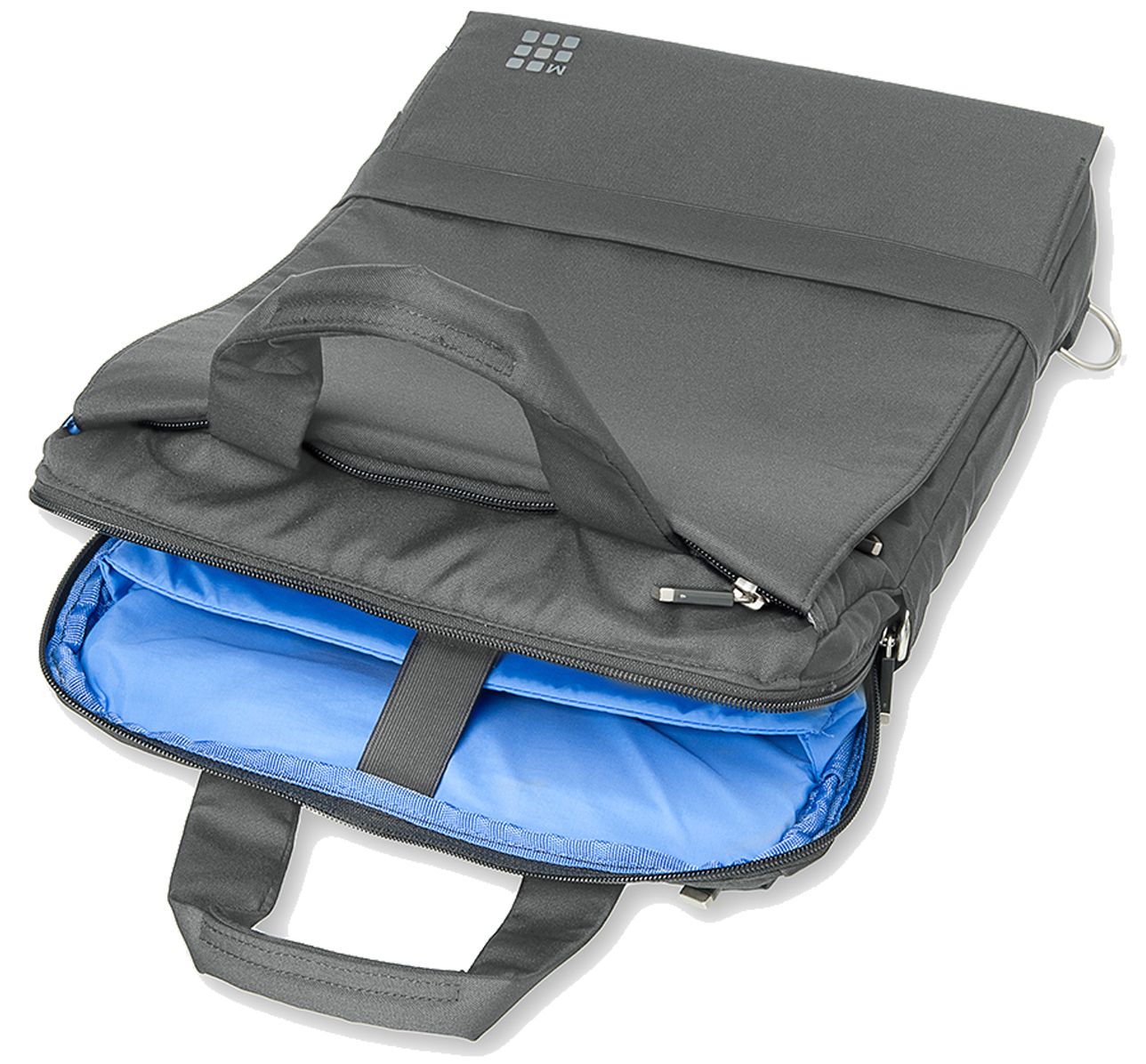 Moleskine Payne's Grey 15.4'' Vertical Device Bag