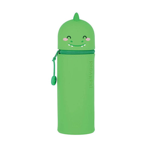 Legami 2-In-1 Silicone Pencil Case - Kawaii - Dino