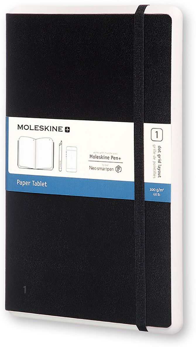 Moleskine Paper Tablet Pen+ Dotted Hardcover Black