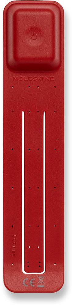 Moleskine Booklight, Scarlet Red