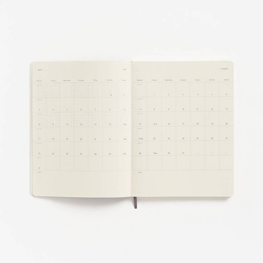 2017-2018 Extra Large Moleskine Planner