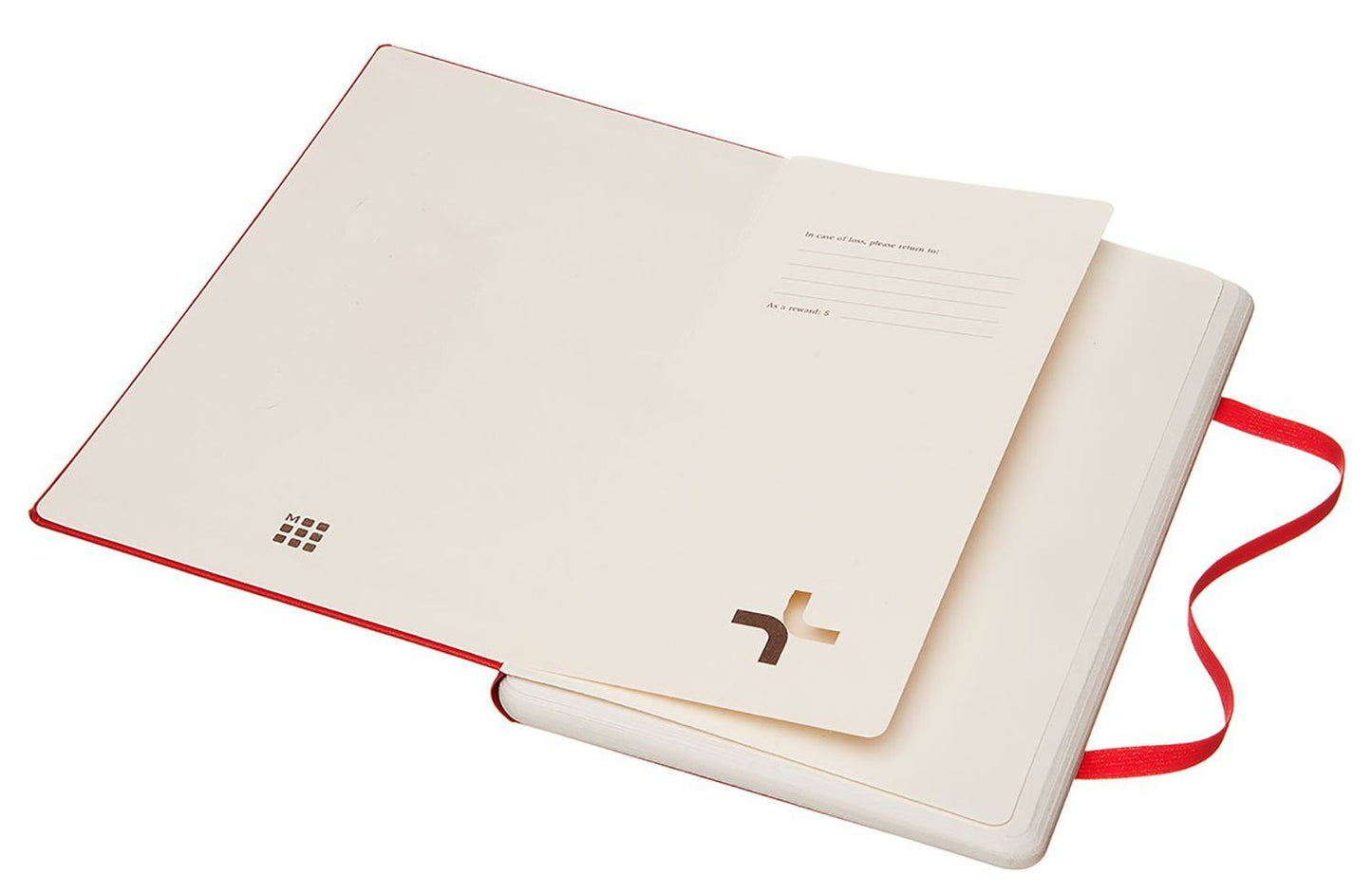 Moleskine Paper Tablet, Red with Dotted pages