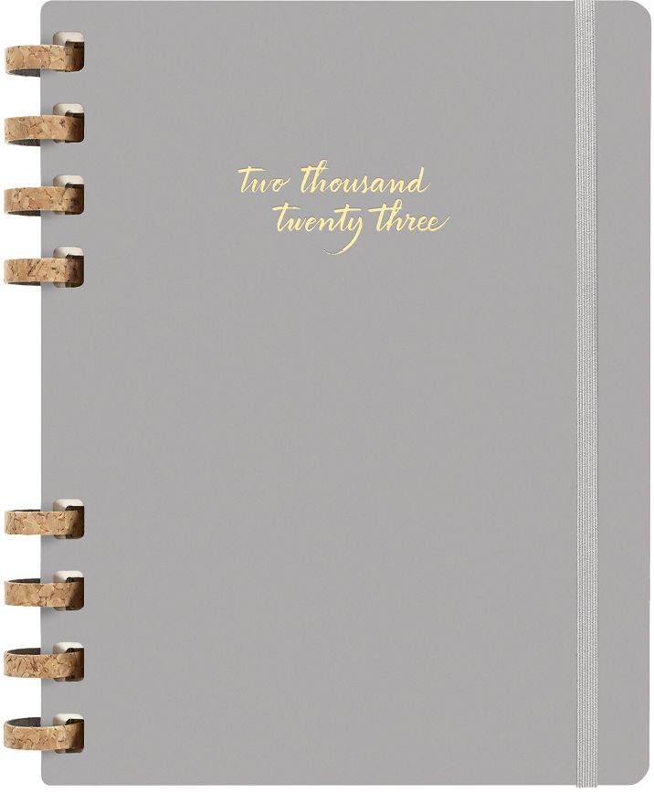 2023 Moleskine Weekly Grey Planner