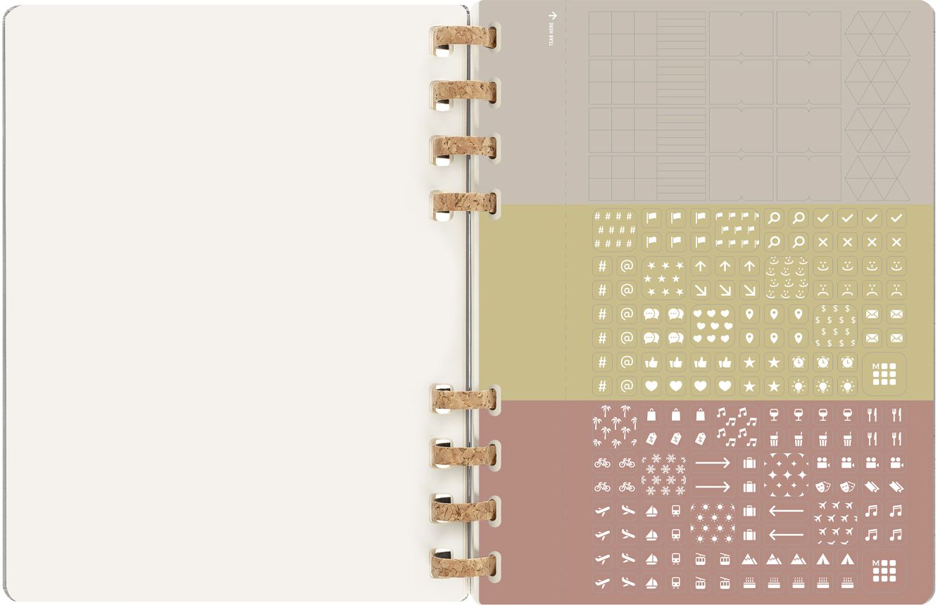 2023 Moleskine Weekly Grey Planner