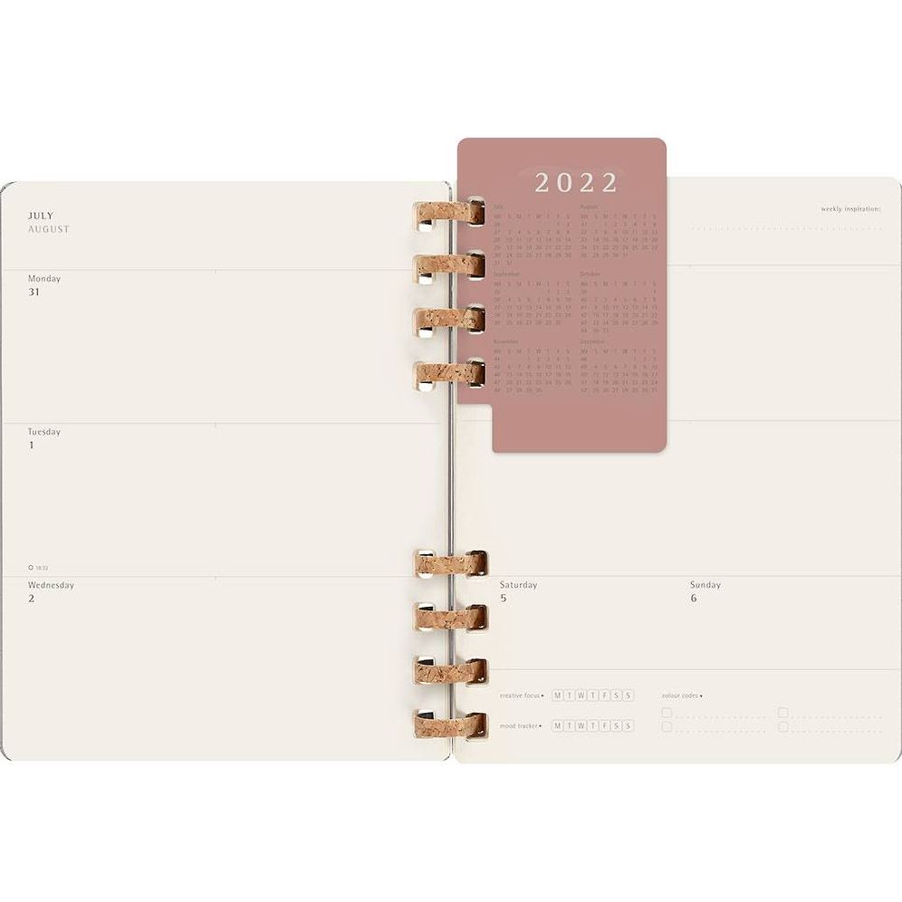 2023 Moleskine Weekly Grey Planner