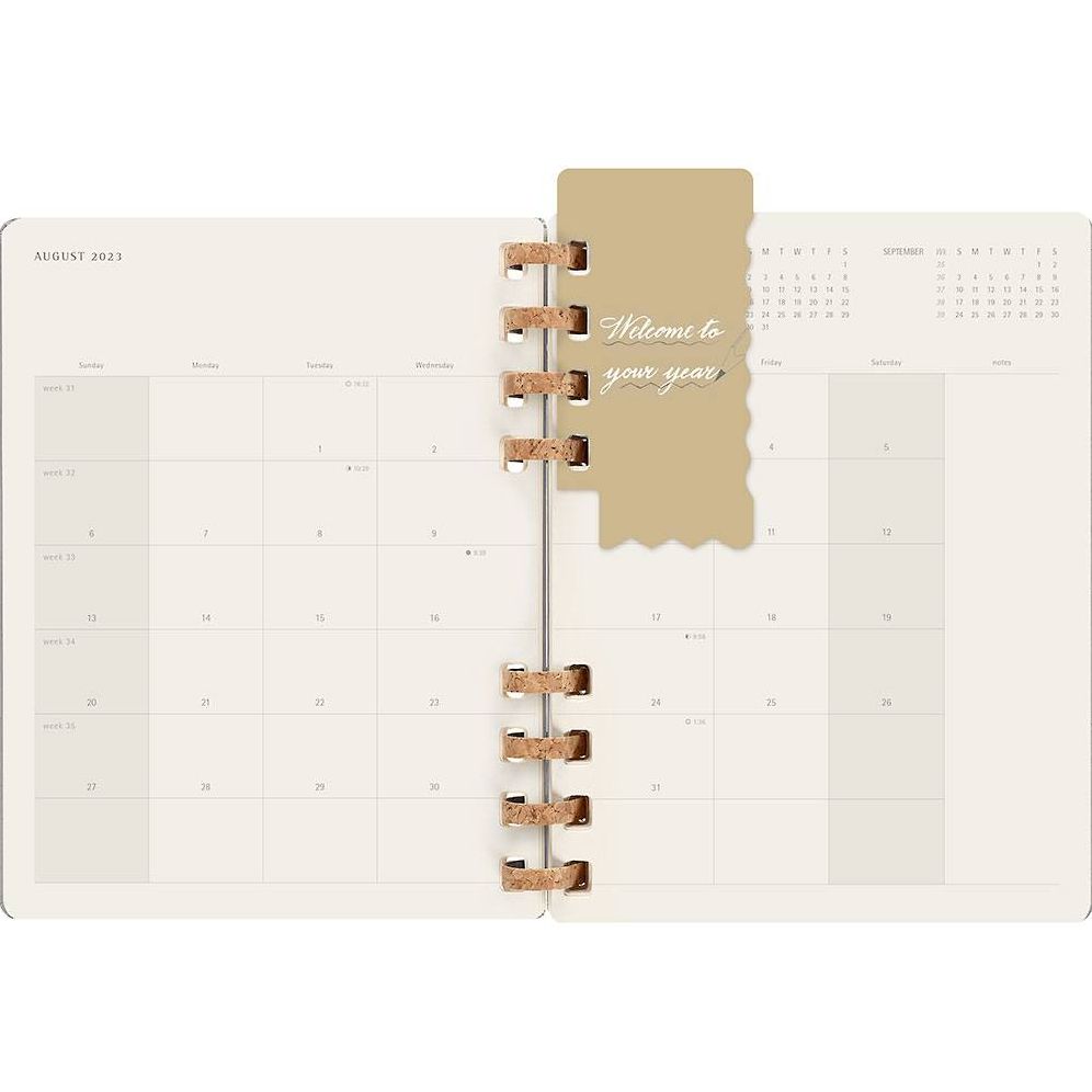 2023 Moleskine Weekly Grey Planner