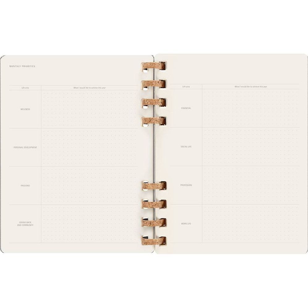 2023 Moleskine Weekly Grey Planner