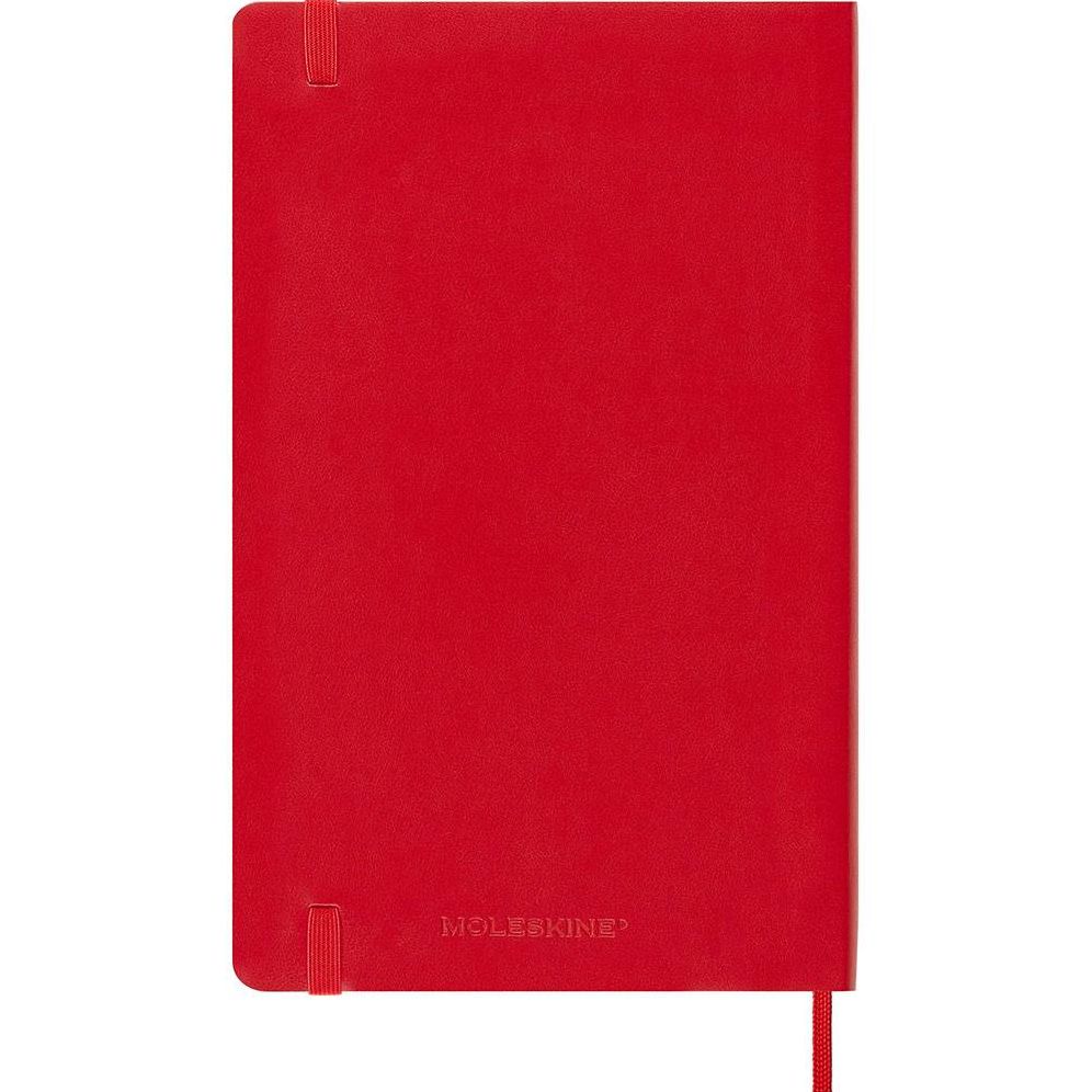 2025 Moleskine Scarlet Red Soft Cover Weekly Planner
