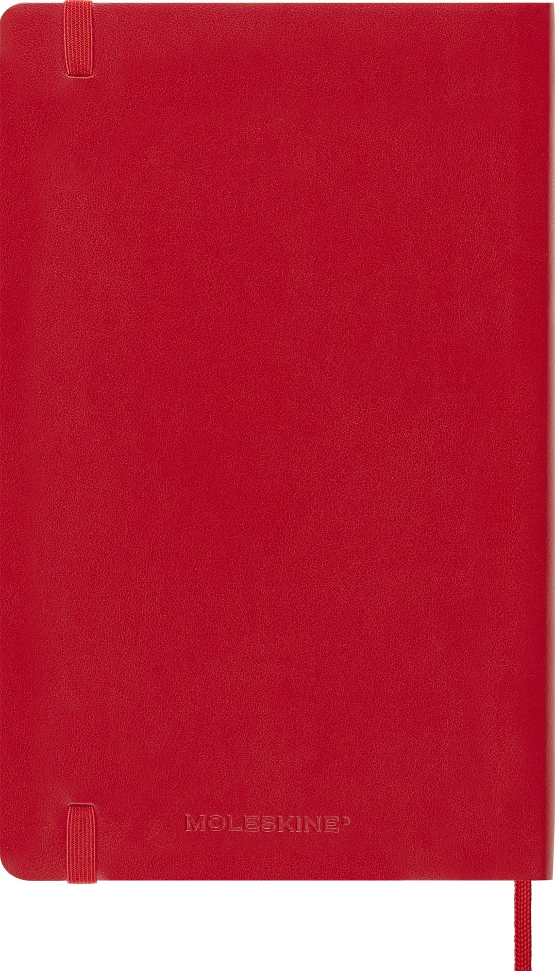 2025 Moleskine Scarlet Red Soft Cover Weekly Planner