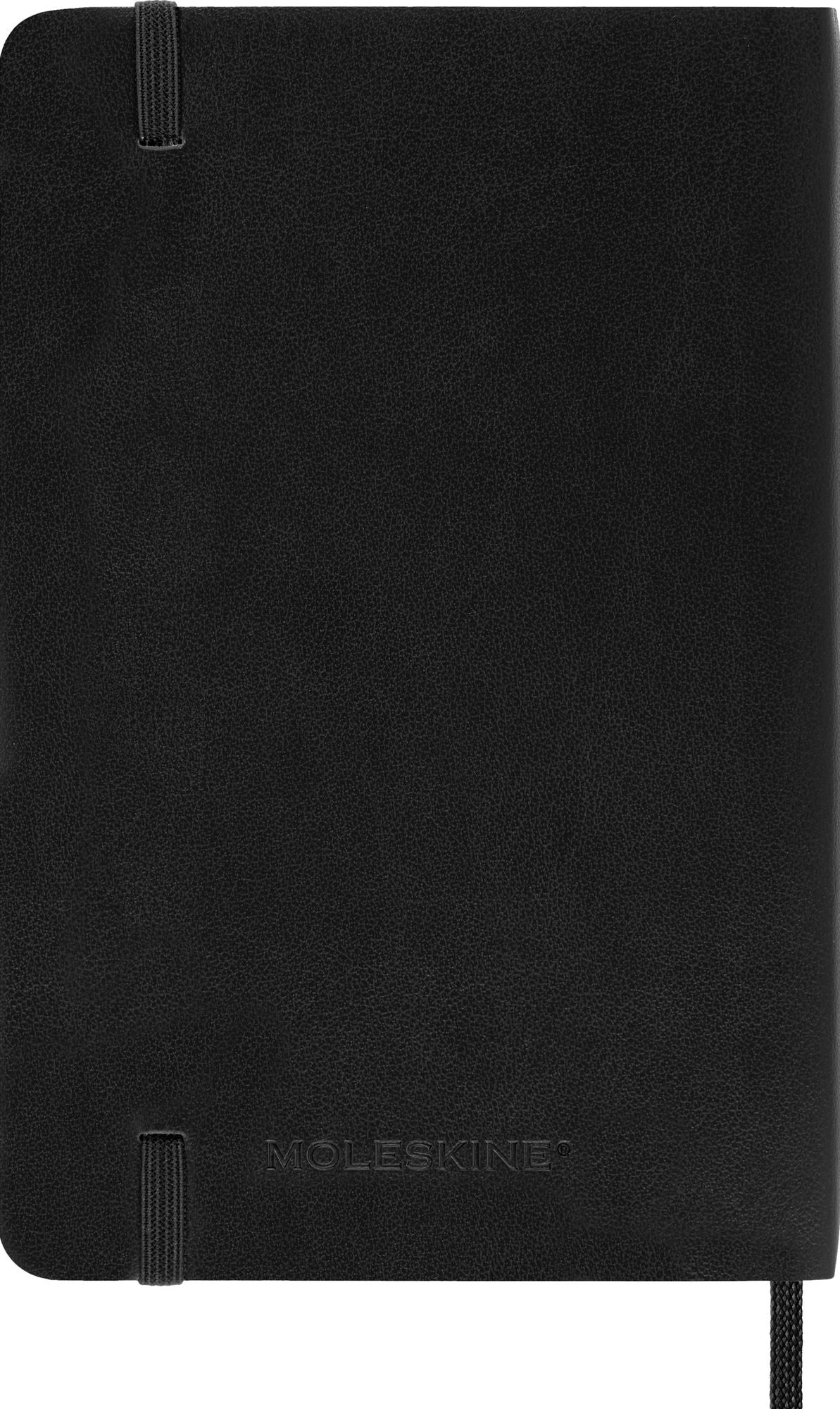 Moleskine Classic 12 Month 2025 Weekly Planner, Soft Cover, Pocket (3.5" x 5.5"), Black, 144 pages