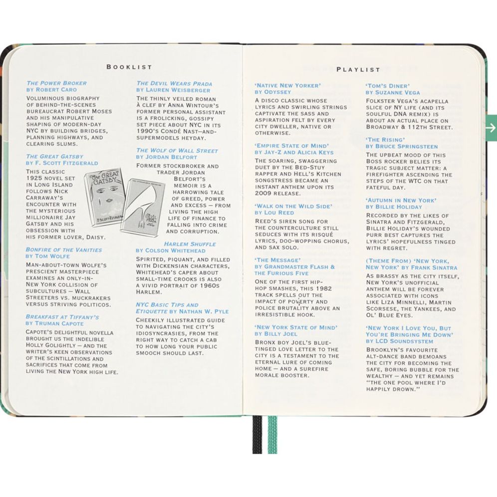 LUXE x Moleskine - New York City Travel Guide Notebook, Pocket (3.5" x 5.5"), 112 pages