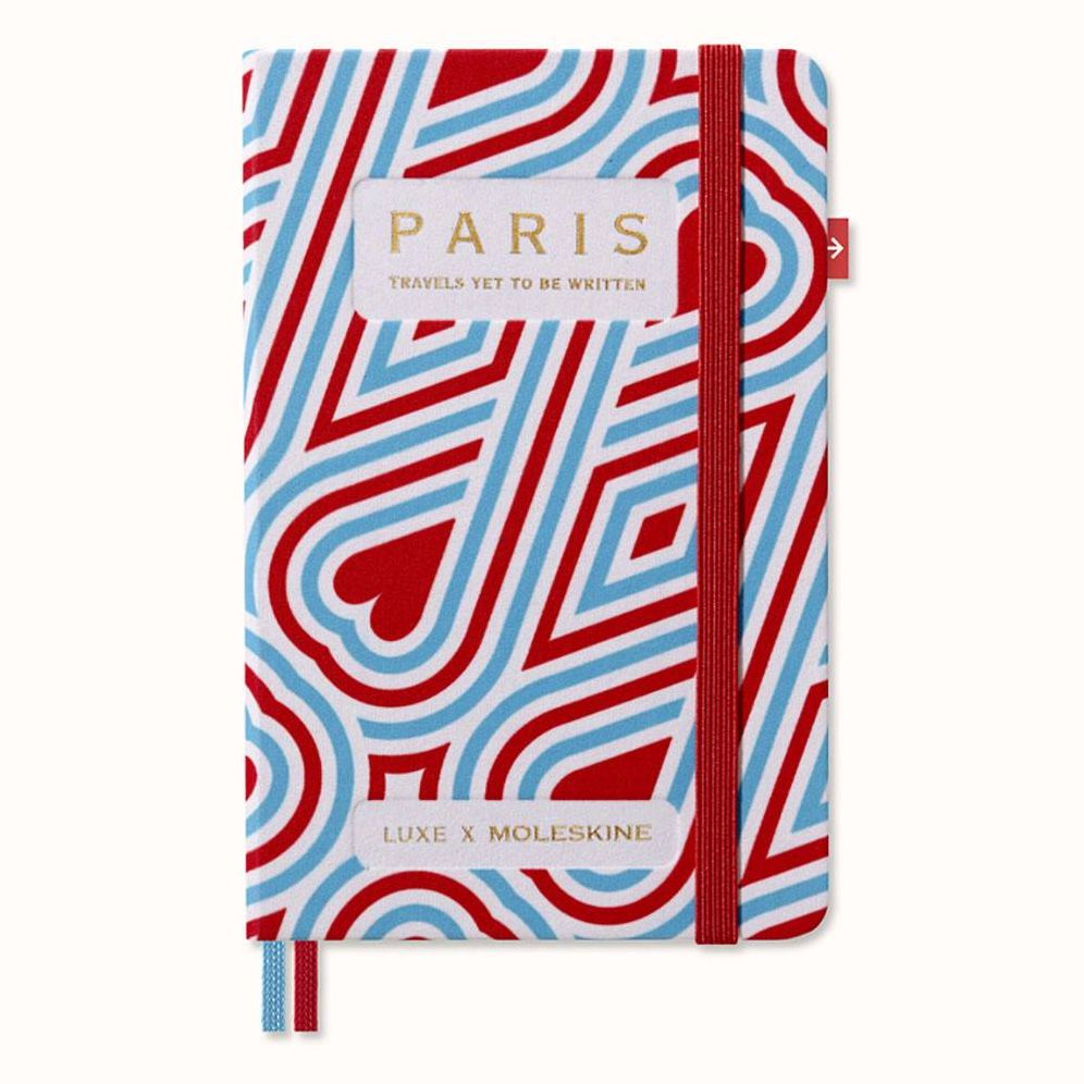 LUXE x Moleskine - Paris City Travel Guide Notebook, Pocket (3.5" x 5.5"), 112 pages
