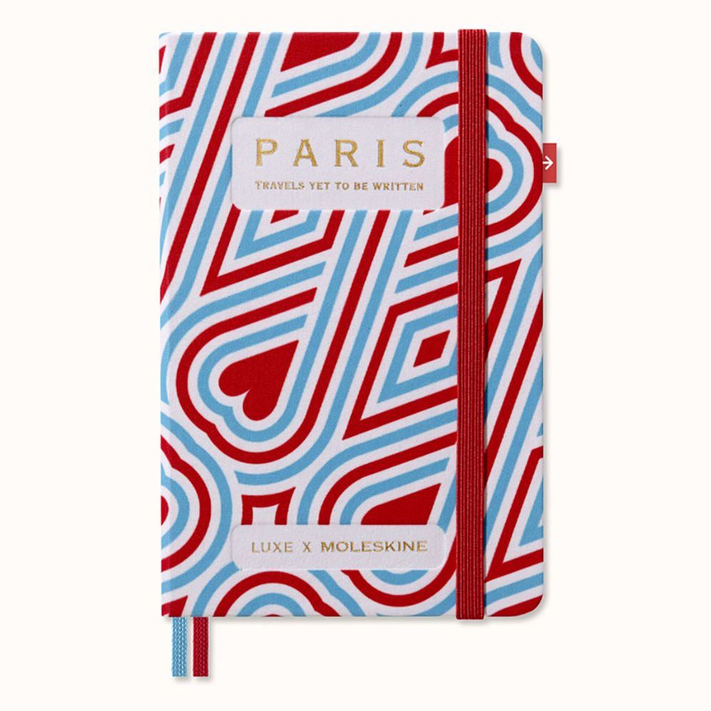 LUXE x Moleskine - Paris City Travel Guide Notebook, Pocket (3.5" x 5.5"), 112 pages
