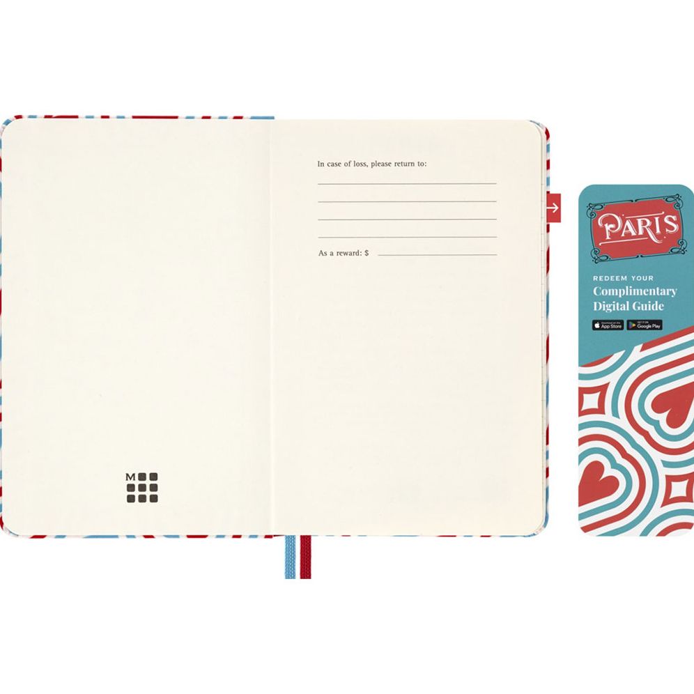 LUXE x Moleskine - Paris City Travel Guide Notebook, Pocket (3.5" x 5.5"), 112 pages
