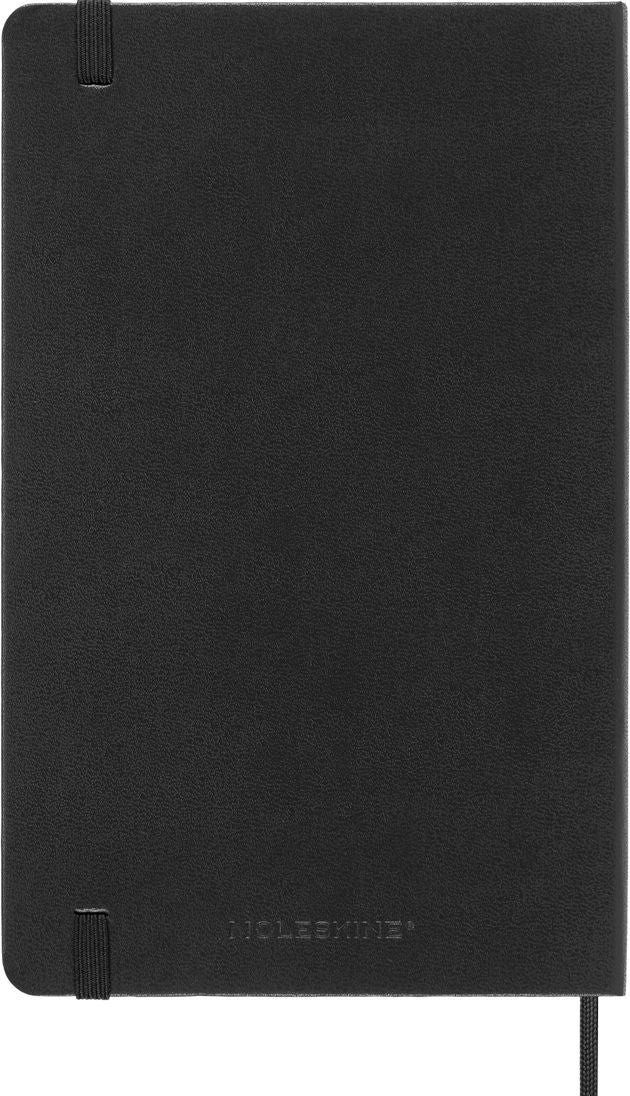 2025-2026 18M Black Large Hardcover Weekly Planner