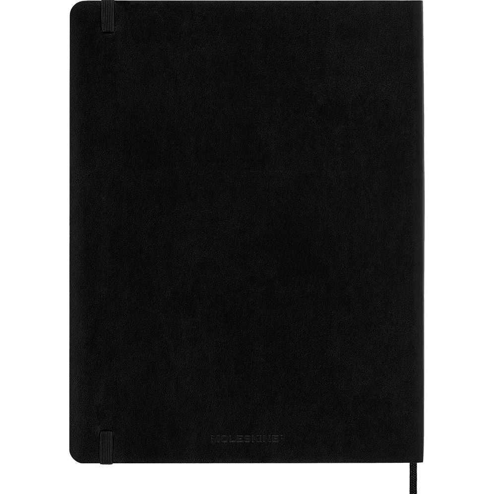2025-2026 18M Black XL Softcover Weekly Planner