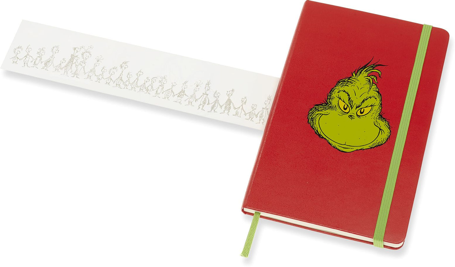 Moleskine Limited Edition Dr. Seuss, Large, Ruled, Red, Hard Cover (5 x 8.25)