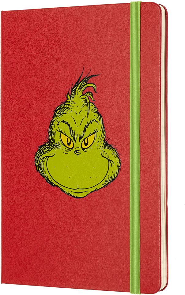 Moleskine Limited Edition Dr. Seuss, Large, Ruled, Red, Hard Cover (5 x 8.25)