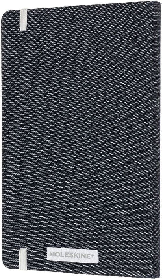 Moleskine Limited Collection Denim Notebook, Large, Ruled, Blue, This Yours, Hard Cover (5 x 8.25)