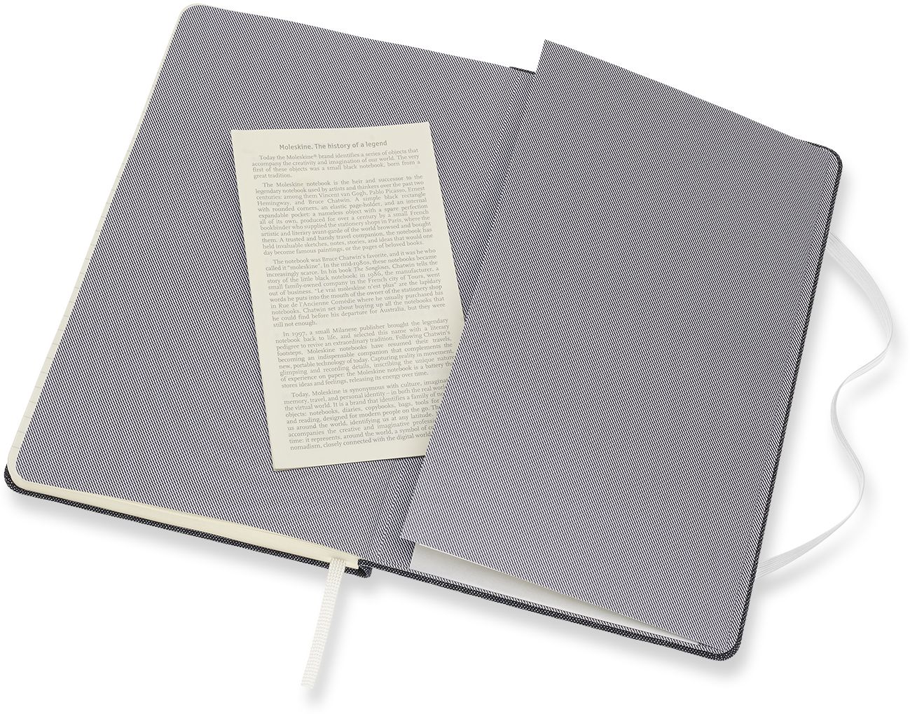 Moleskine Limited Collection Denim Notebook, Large, Ruled, Blue, This Yours, Hard Cover (5 x 8.25)