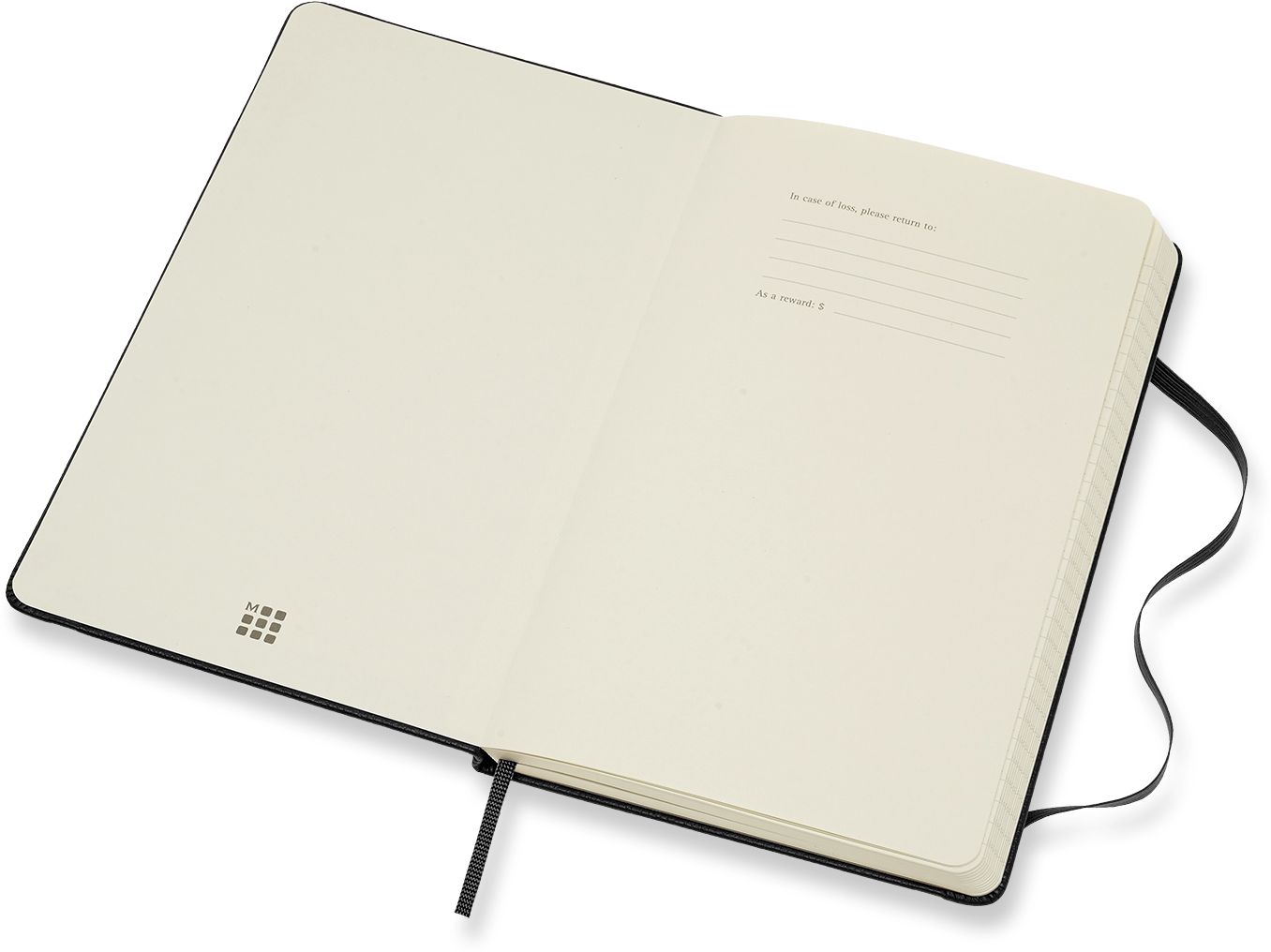 Moleskine Limited Collection Notebook Leather Large Ruled Black