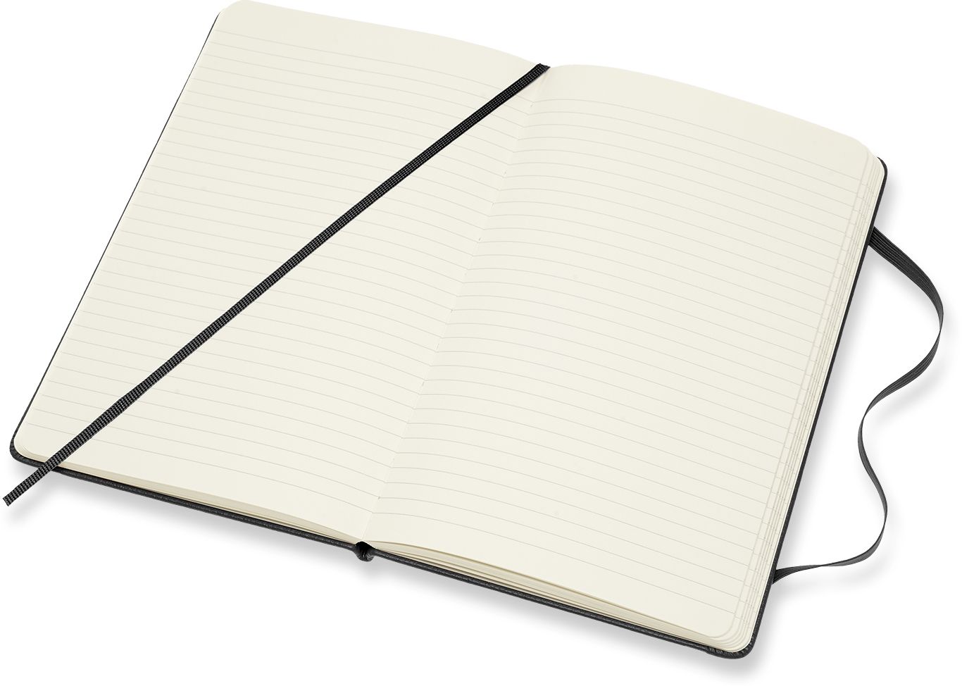 Moleskine Limited Collection Notebook Leather Large Ruled Black