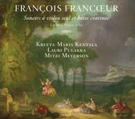 François Francœur: Sonates à violon deul et basse continue - Livre I, Paris, 1720