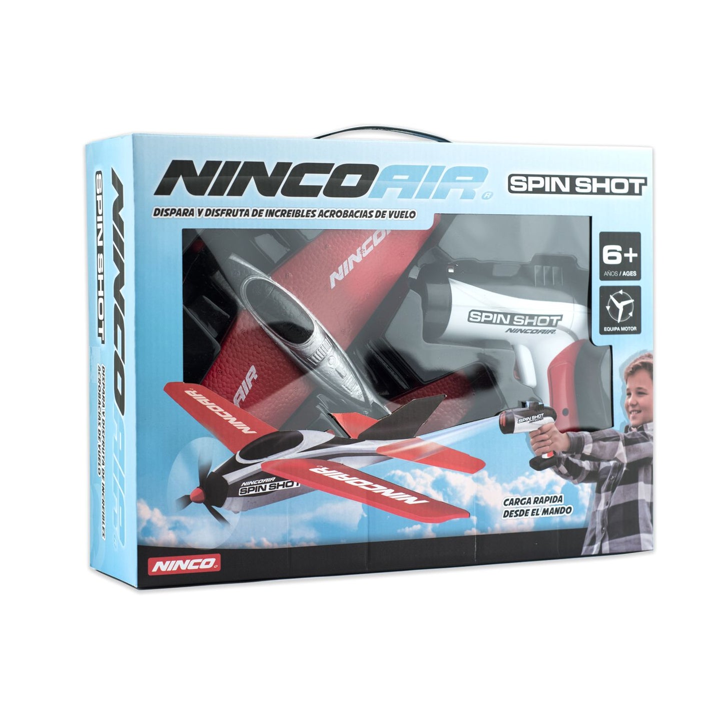 NincoAir Spin Shot Acrobatic Plane