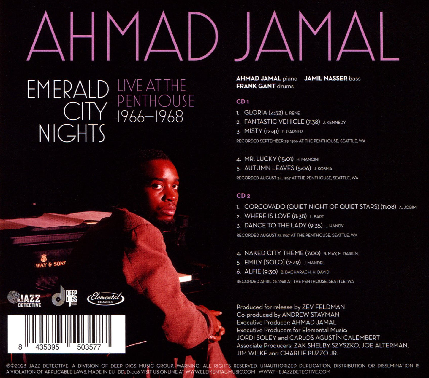 Emerald City Nights: Live At Penthouse 1966-1968