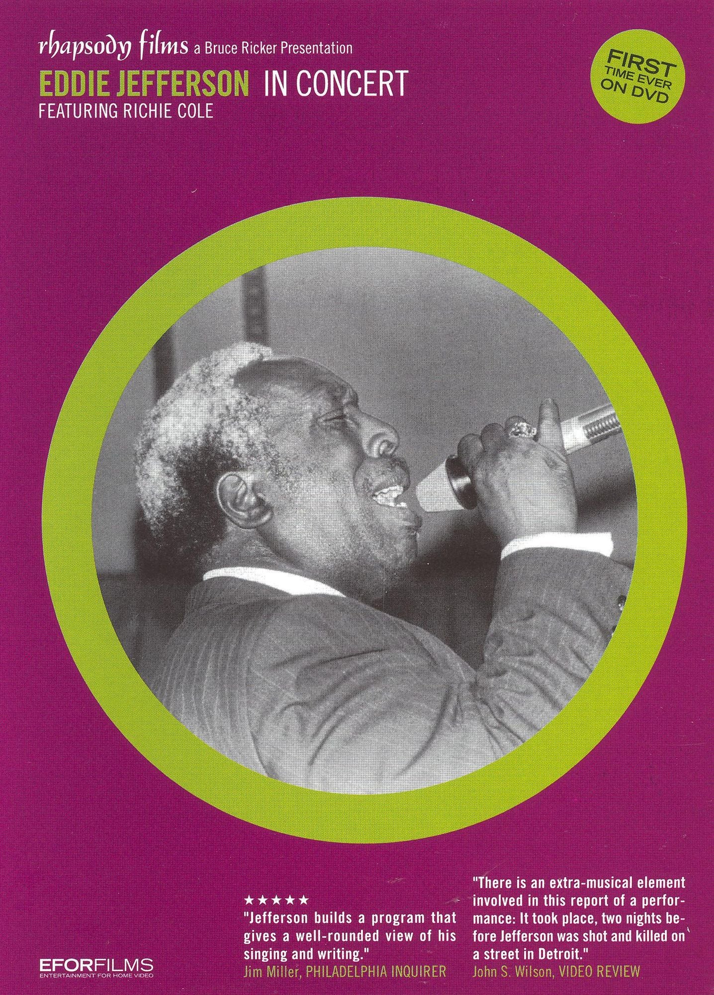 Eddie Jefferson: Live From The Jazz Showcase