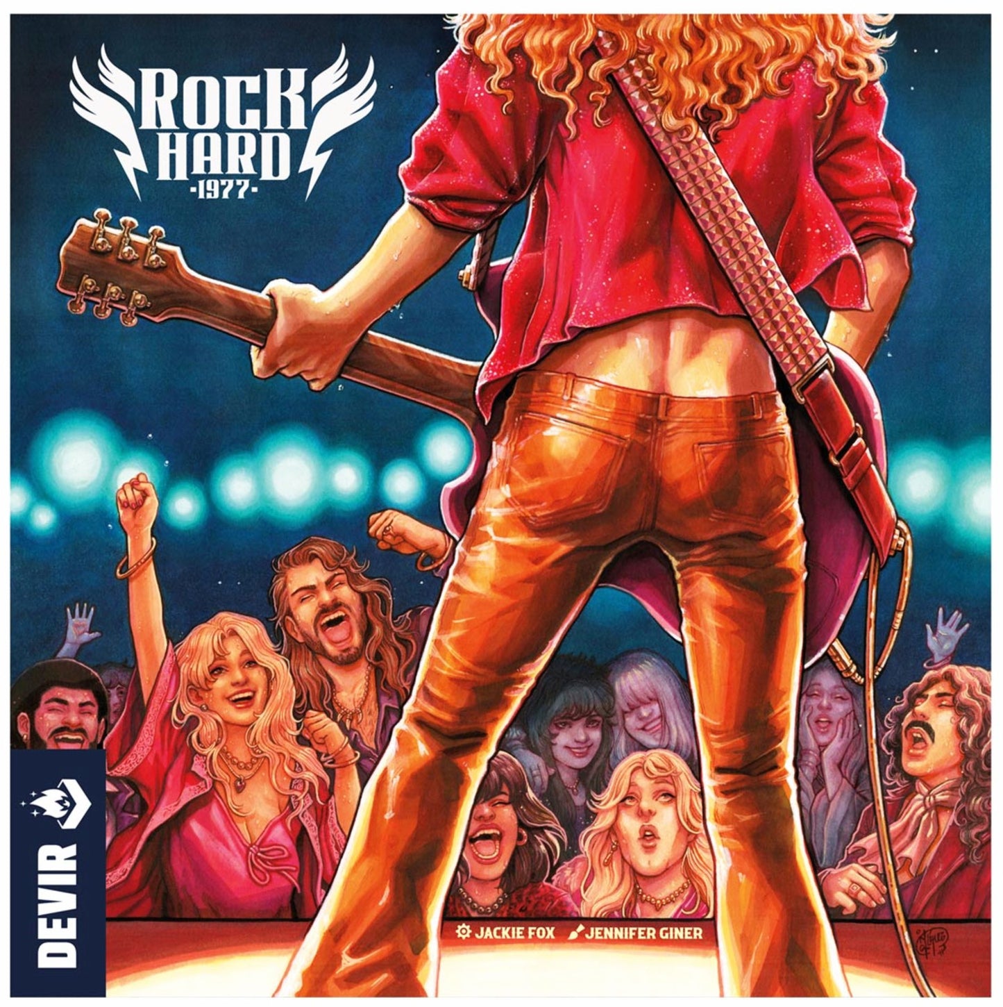 Rock Hard 1977 by Jackie Fox
