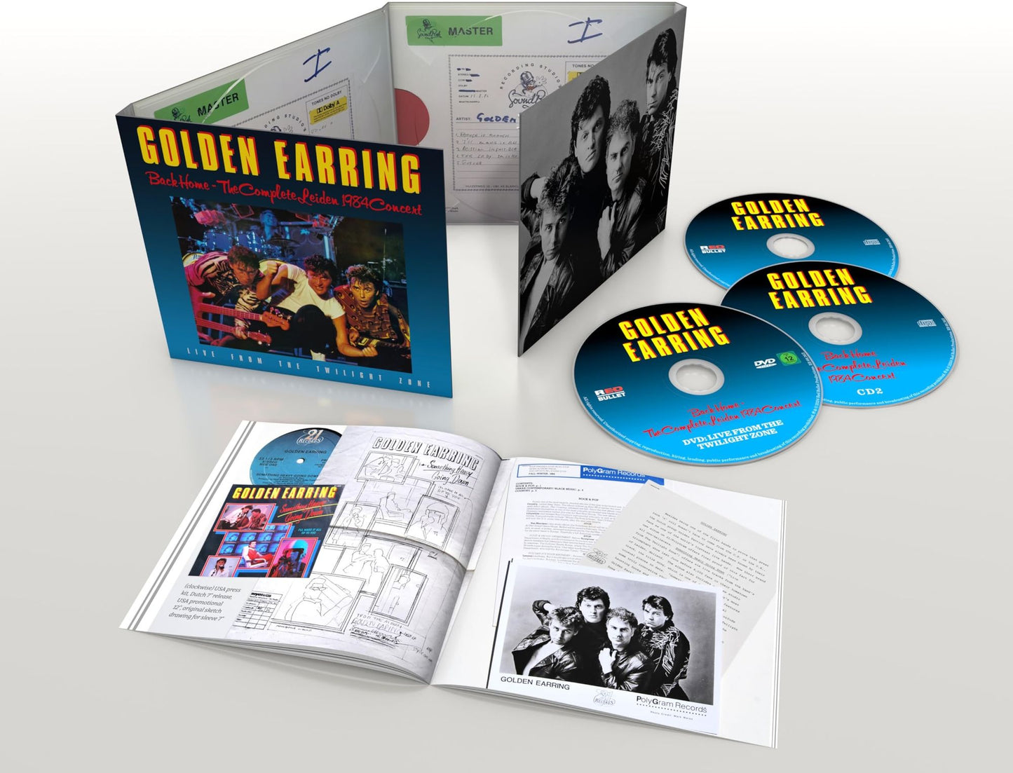 Back Home: Complete 1984 Leiden - 2Cd+Pal Dvd (Golden Earring)