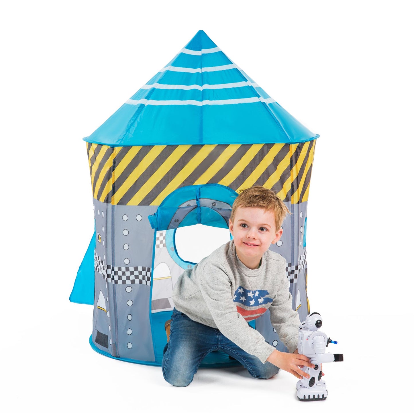 Fun2Give Pop-it-up Play Tent Space Rocket