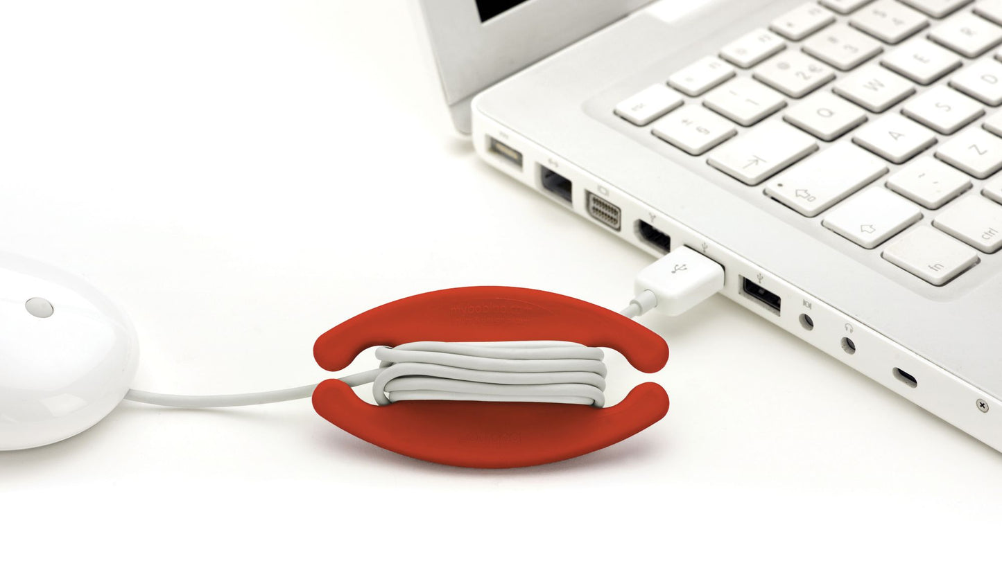 Bobino Cord Holder Medium Red