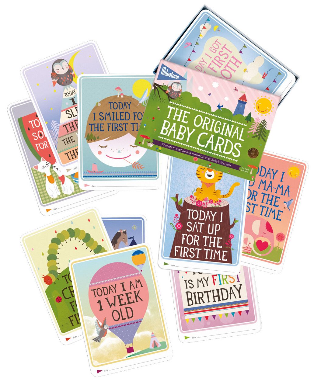 Baby Milestone Cards