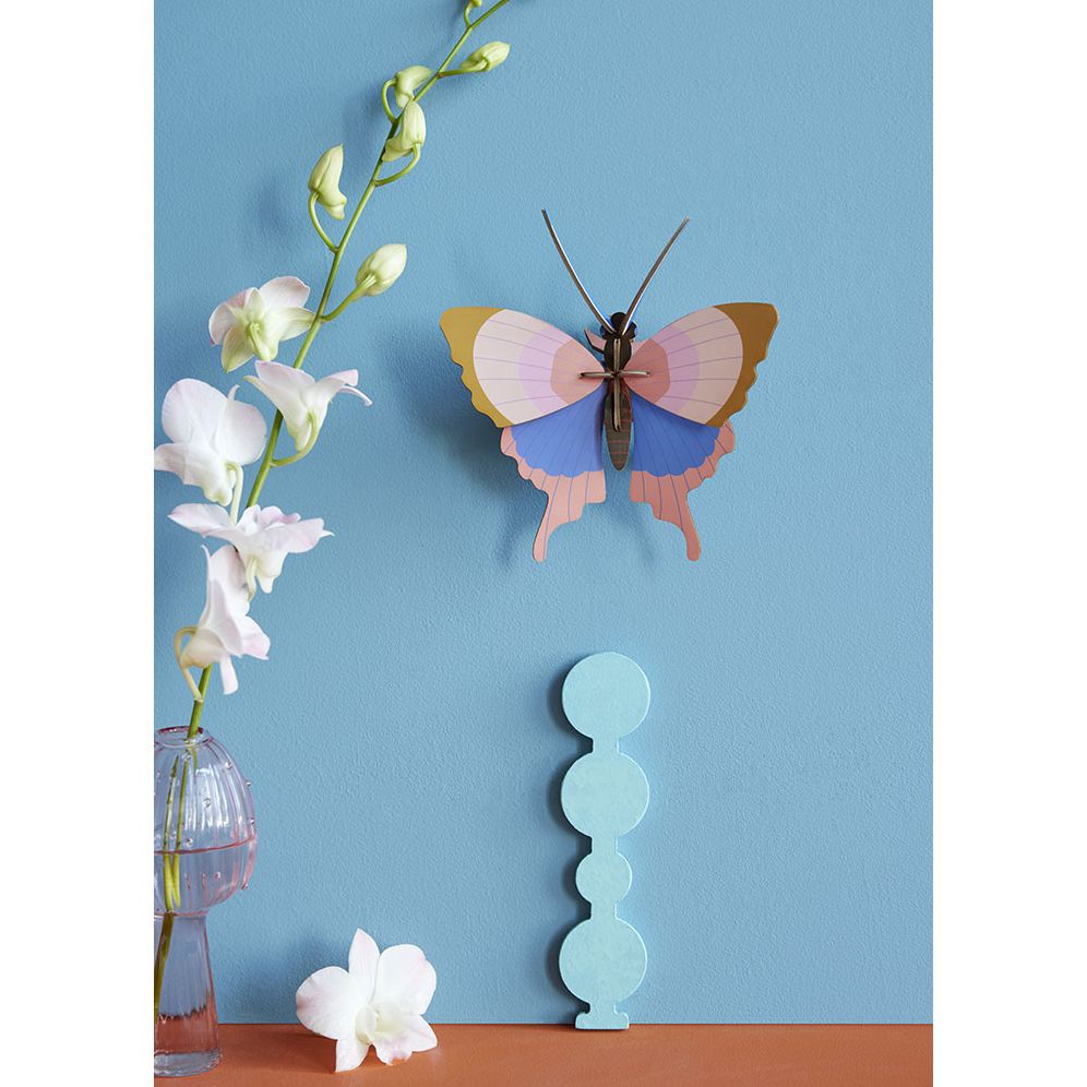 STUDIO ROOF GOLD RIM BUTTERFLY