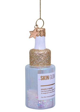 Vitamin Drops Glass Ornament