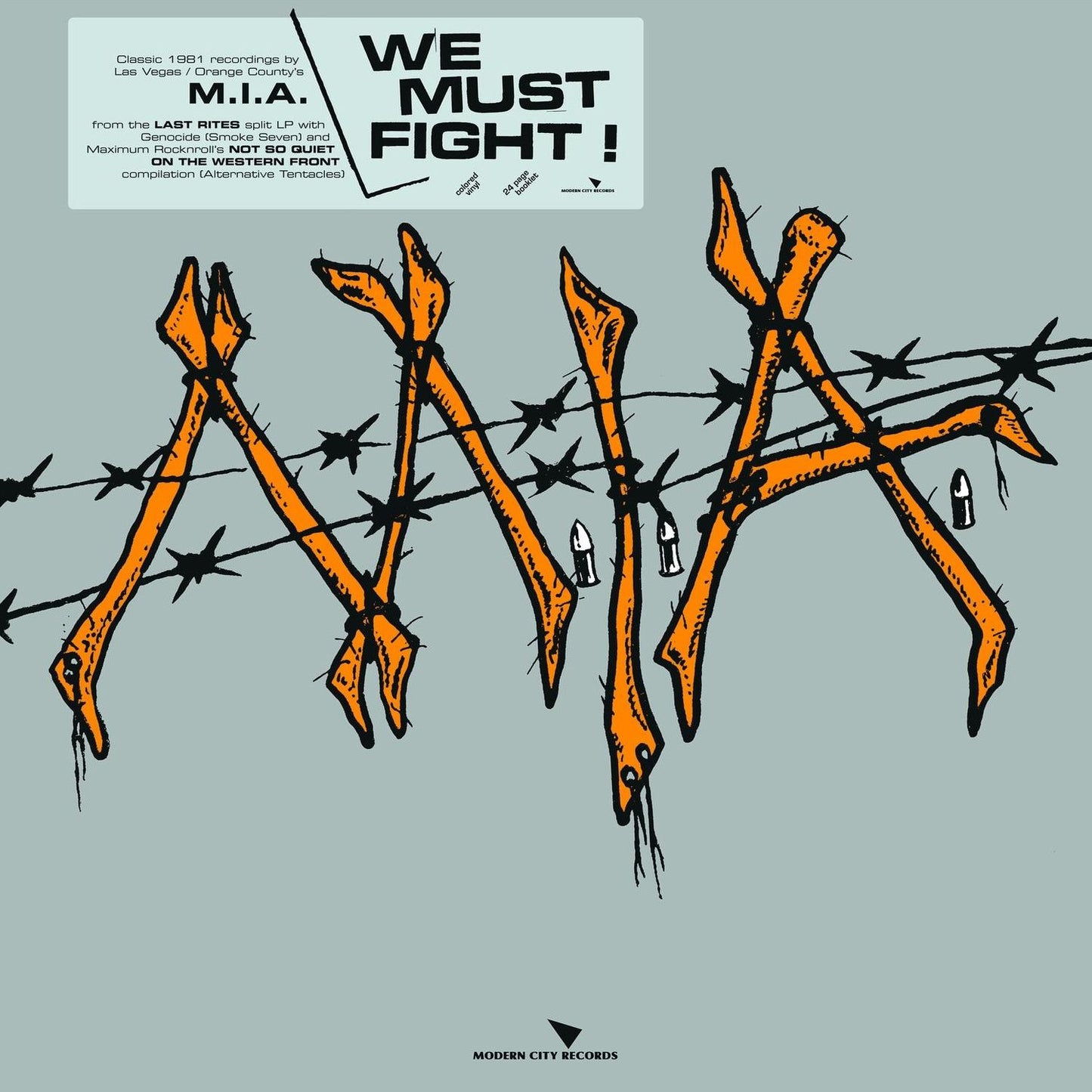 We Must Fight - Hand-Screened Cover Version (M.I.A.)
