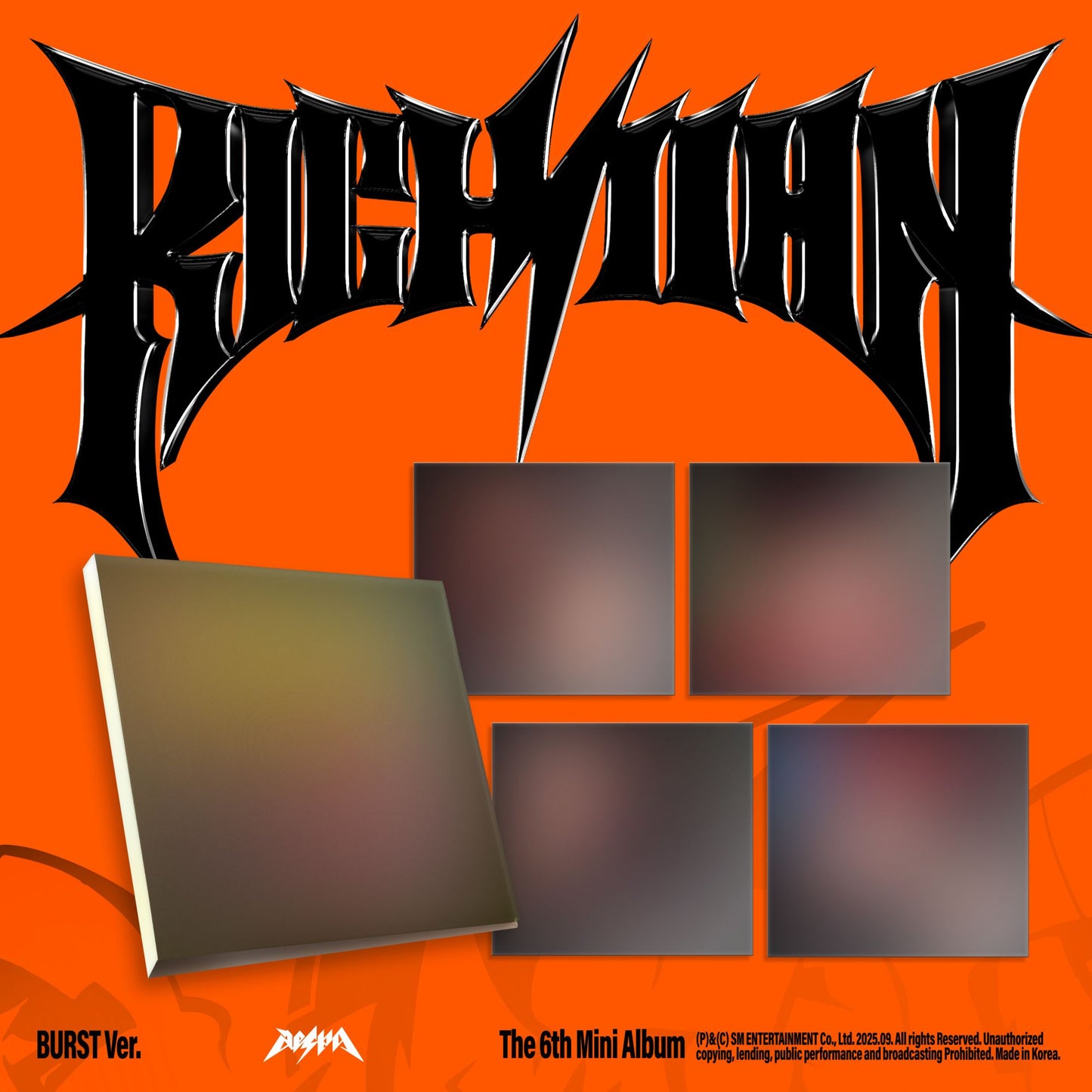 6Th Mini Album Rich Man (Burst Ver.) (Aespa)