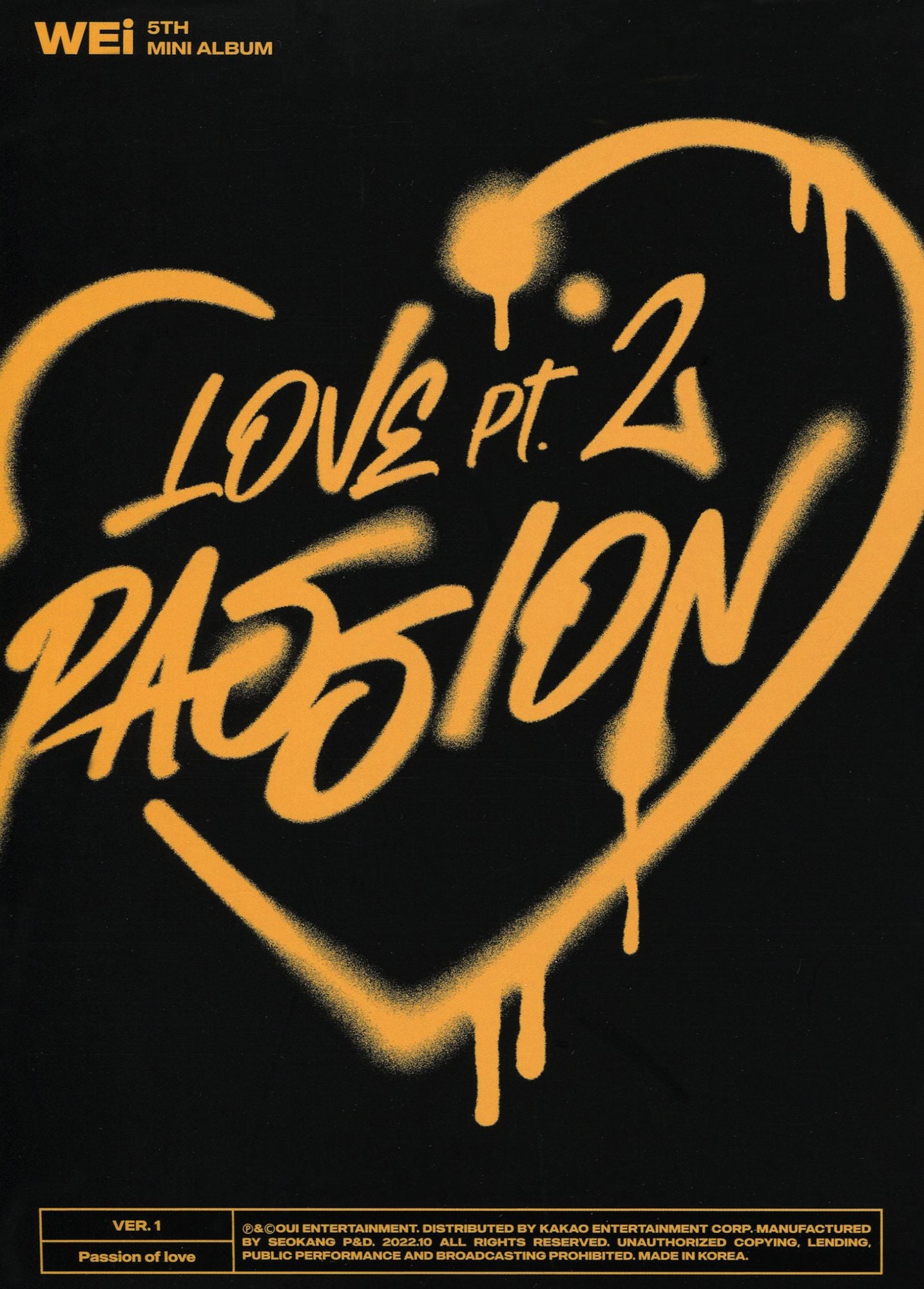 Love Pt.2: Passion (W/Book) (Phob) (Phot) (Asia)