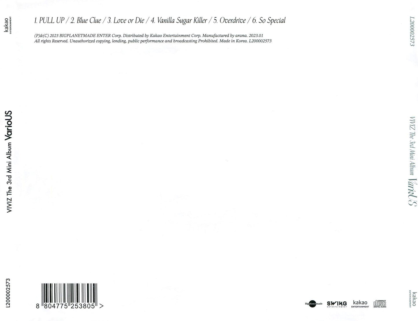 Various - Jewel Case (Post) (Wb) (Pcrd) (Phot)