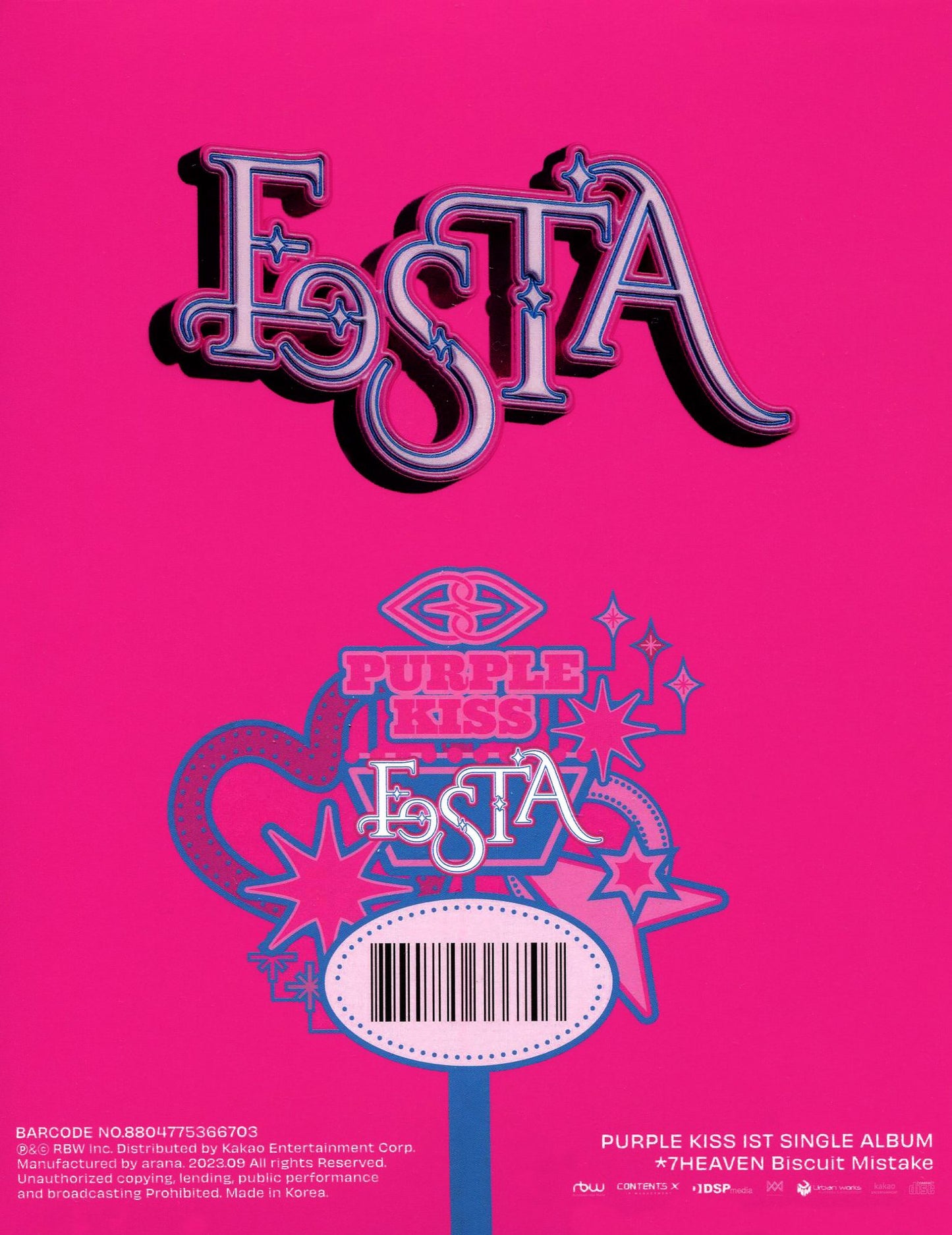 Festa - Main Version (Phob) (Phot) (Asia)