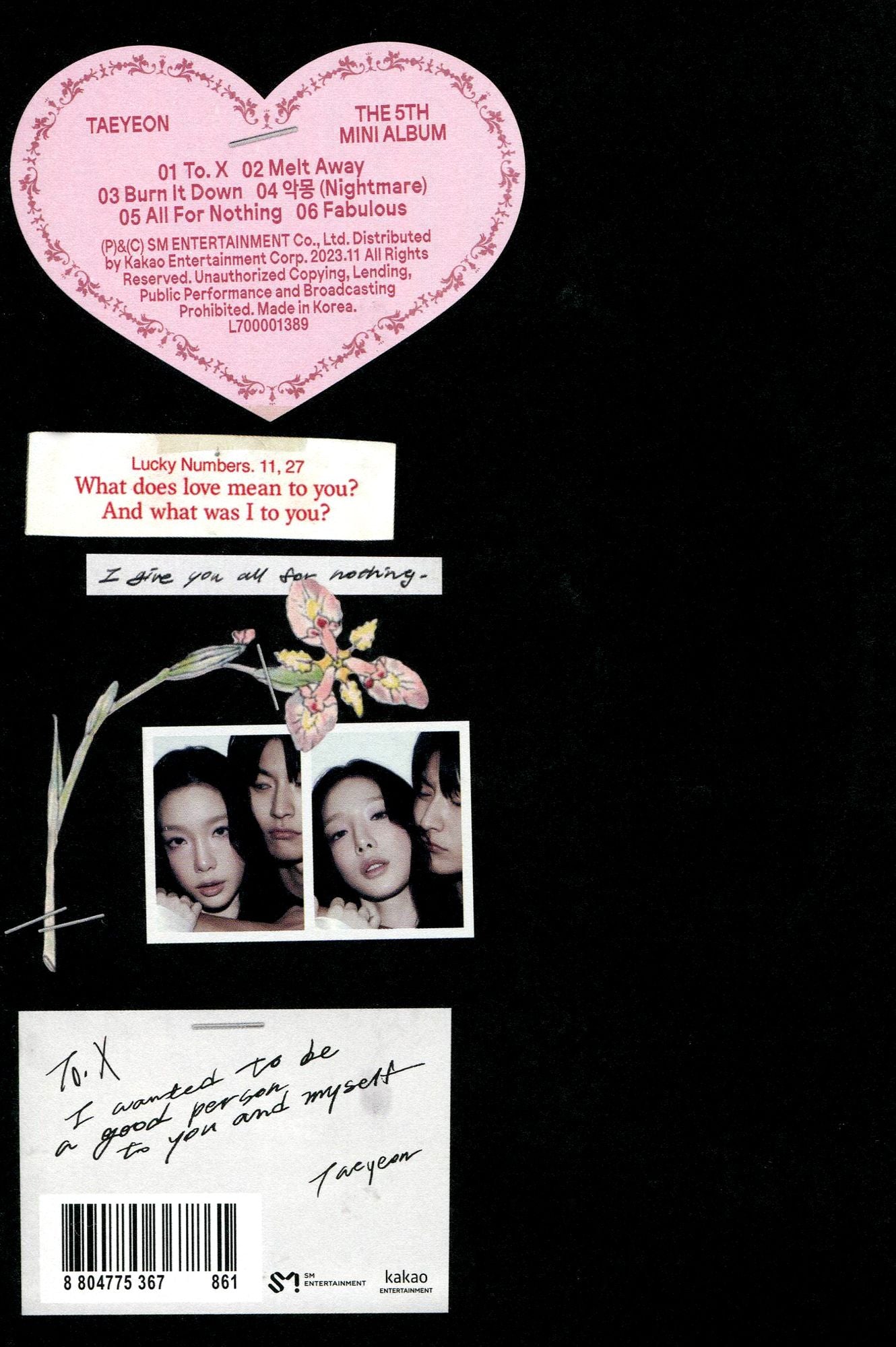 To. X: The 5th Mini Album
