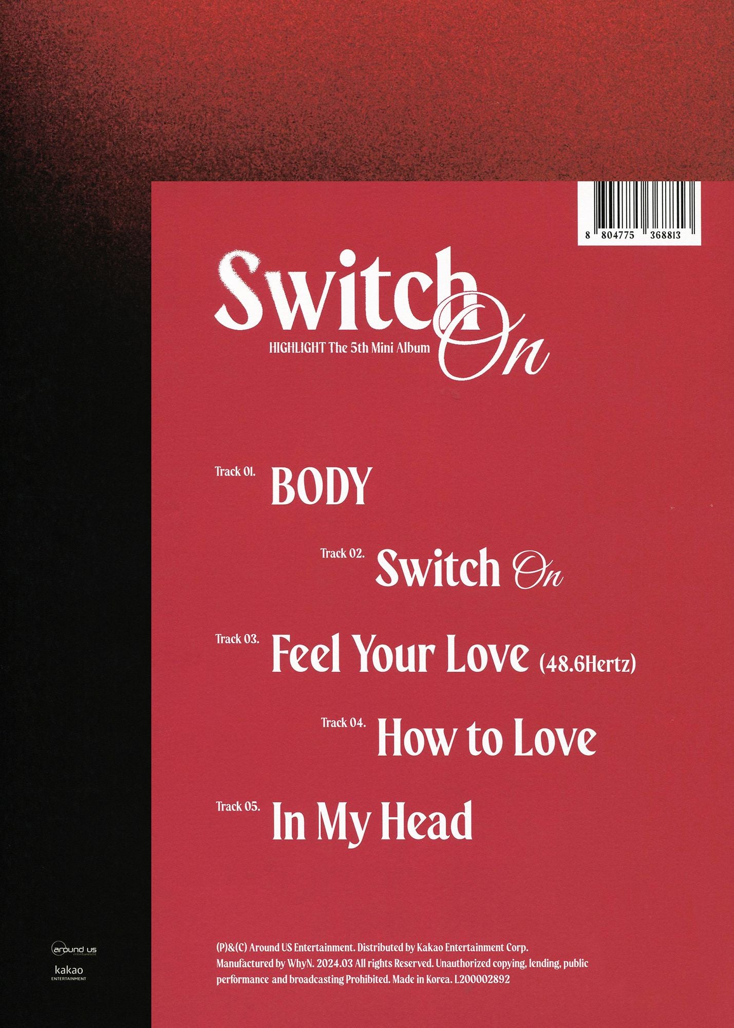 Switch On - Random Cover (Highlight)