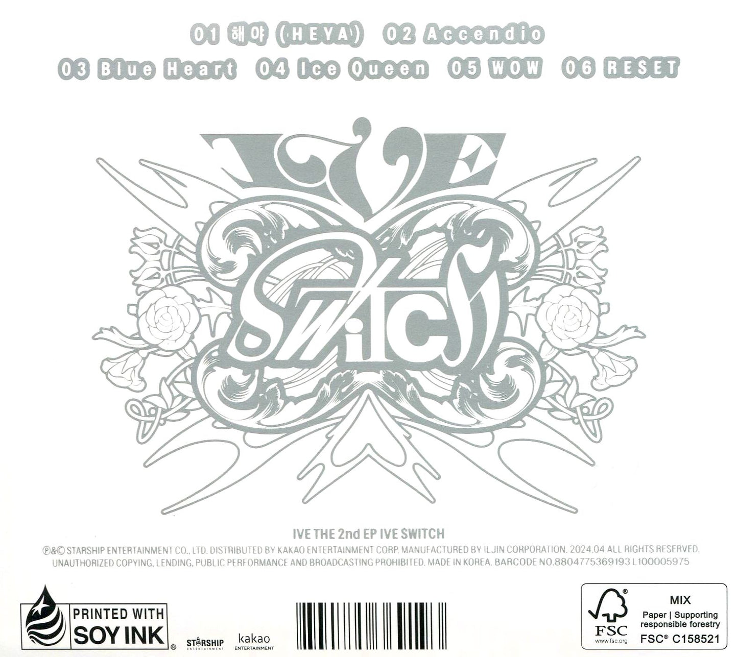 Ive Switch - Digipack Random Cover Version (Ive)